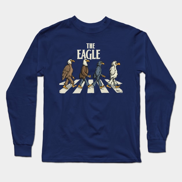 the eagles band retro Long Sleeve T-Shirt by Aldrvnd